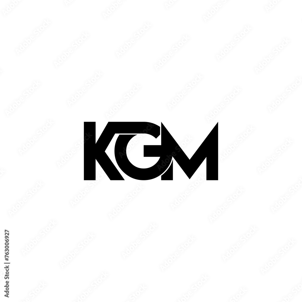 kgm typography letter monogram logo design kgm typography letter monogram logo design