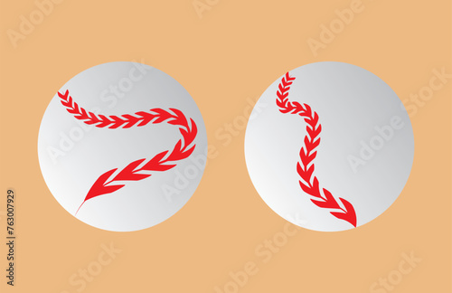 Baseball icon set vector. Vector illustration design. eps10