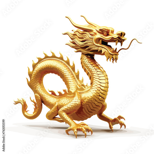 Golden Dragon clipart