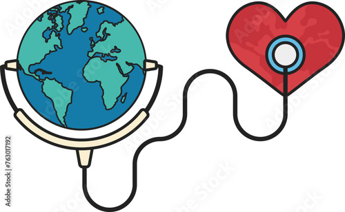 World Healty Illustration