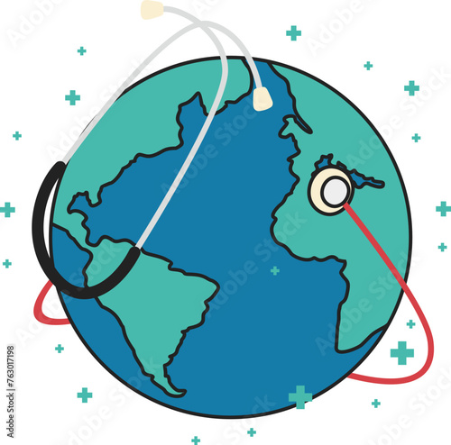 World Healty Illustration