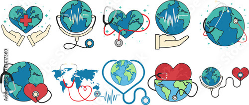 World Healty Illustration