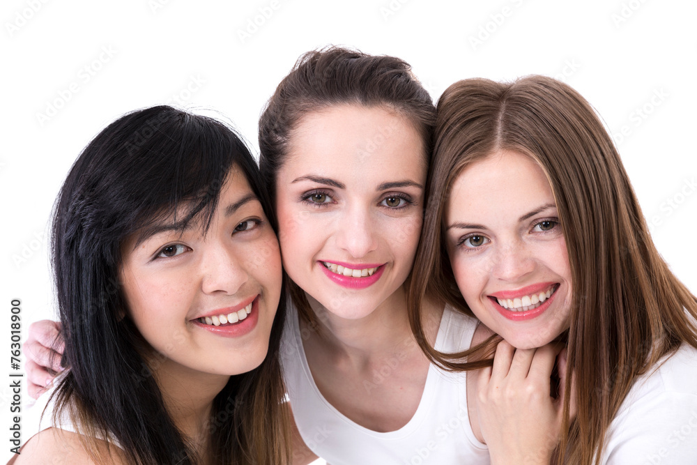 Beatuty Image. Multiethnic group of beautiful women. Beatuty Image. Multiethnic group of beautiful women.