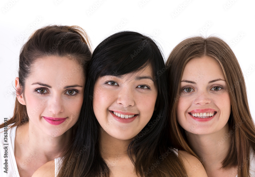 Beatuty Image. Multiethnic group of beautiful women. Beatuty Image. Multiethnic group of beautiful women.