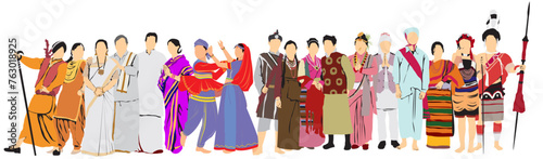 Indian traditional dress