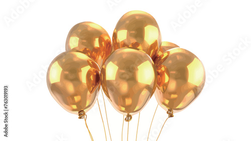 a row of gold balloons with the words quot gold quot on the bottom © 酸 杨