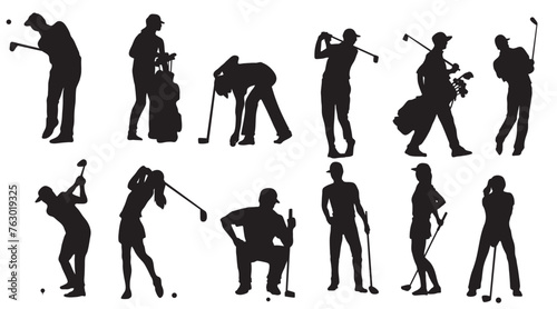 golf silhouette