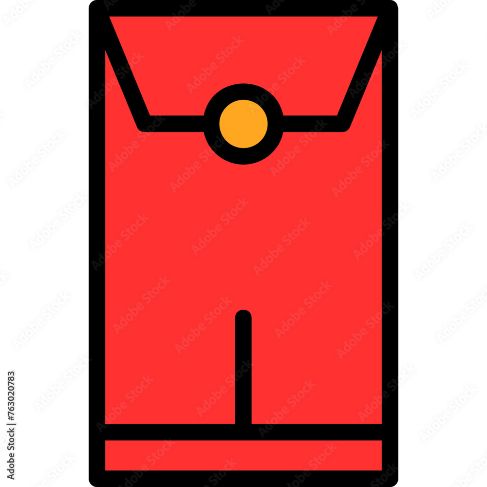 Red Envelope Icon Red Envelope Icon