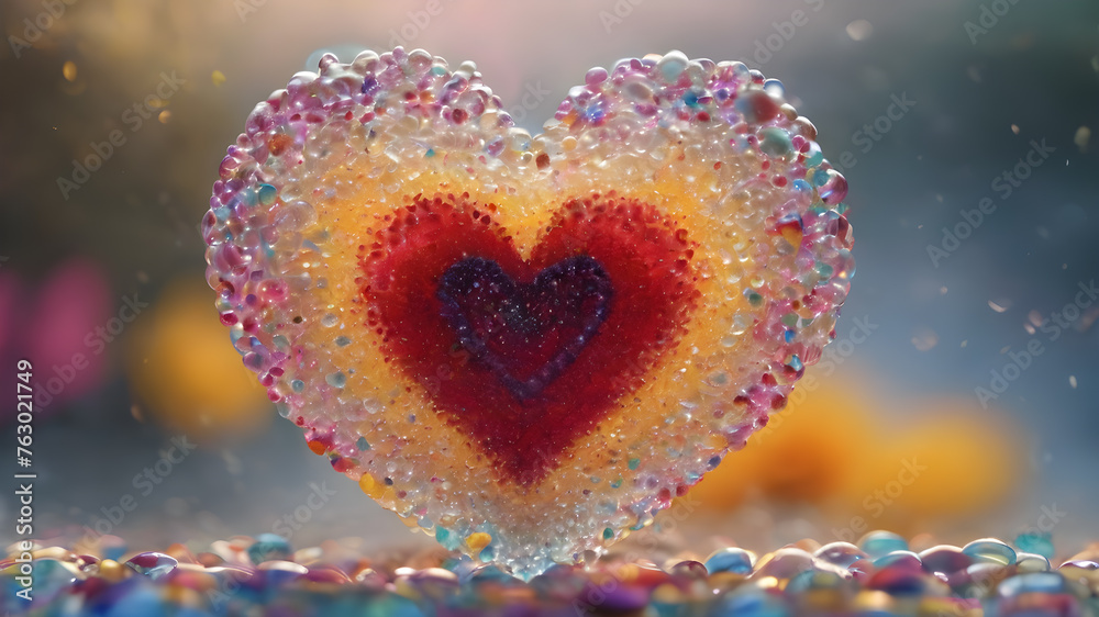 Heart shape for Love concept, Valentine's Day concepts. love symbol, concept for Valentine's Day, wedding etc. Heart elements for love concept design. AI generated image Heart shape for Love concept, Valentine's Day concepts. love symbol, concept for Valentine's Day, wedding etc. Heart elements for love concept design. AI generated image