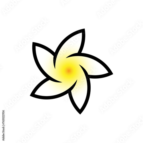 alba flower plant vector white yellow color