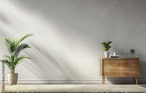 modern home interior design of a living room, minimalist house decor concept © Delice