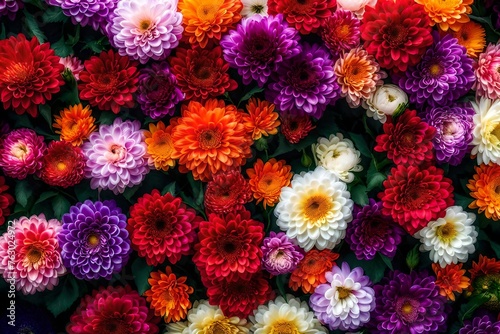  different colorful flowers © Waleed