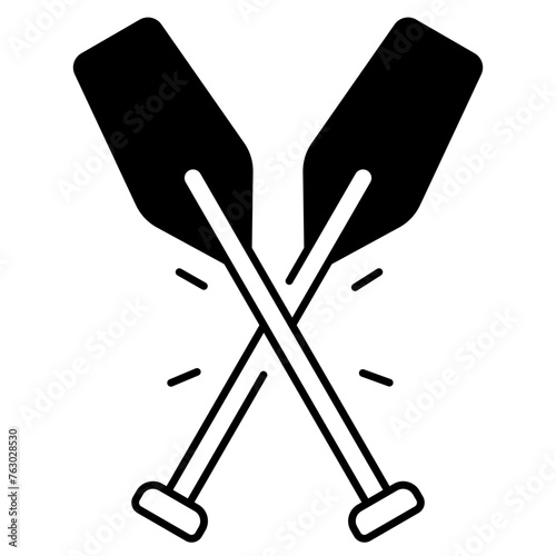 Oars Icon photo