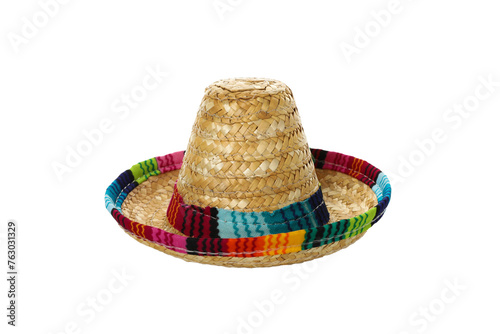 PNG, Mexican sombrero, isolated on white background