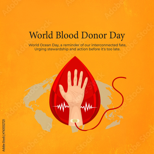 A hand symbolizing help and...