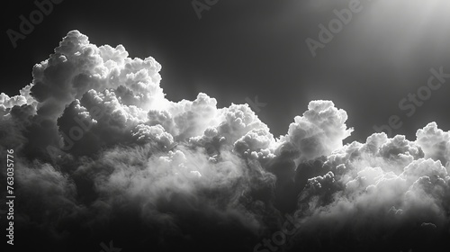 On a dark checkered background, modern cloudiness, smoke or fog can be seen. Cloudy sky or smog over city skies. Modern illustration.