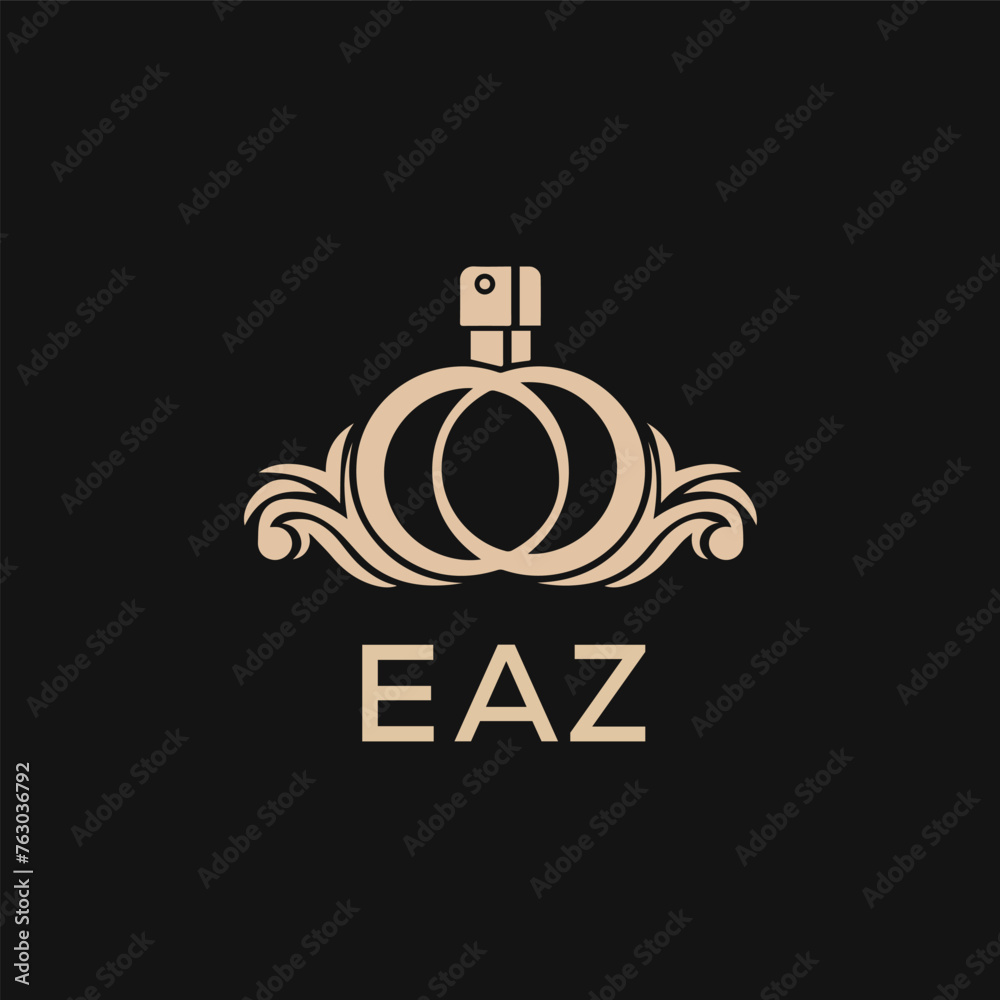 Obraz premium EAZ Letter logo design template vector. EAZ Business abstract connection vector logo. EAZ icon circle logotype. 
