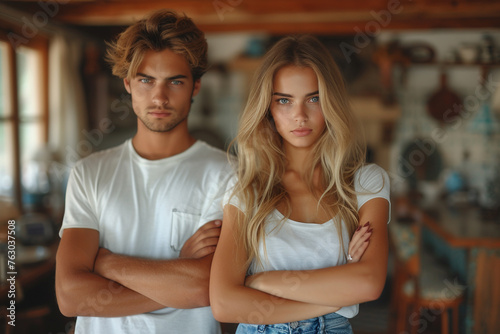 Married couple hate each other and are ready for divorce