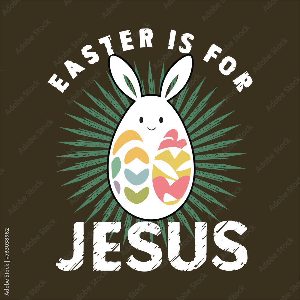 Divine Easter Vector Artwork Honoring Jesus Christ Stock Vector | Adobe ...