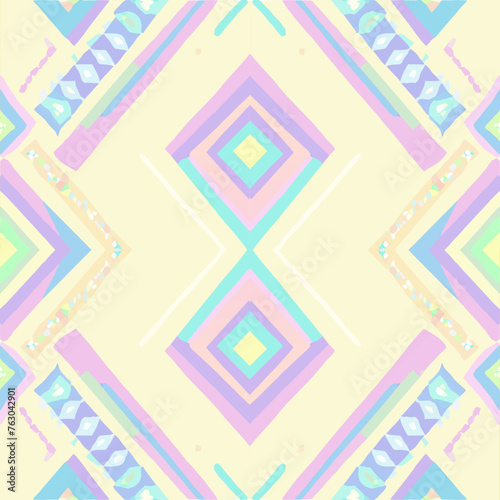 Seamless background pattern. Abstract geometric pattern. Textile rapport.