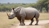 A Rhinoceros In A Safari Journey Upscaled 2