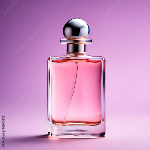 Bottle Fragrance Mockups Fragrance In 3D  Fragrance Bottle On A Table  Fragrance Bottle Styled | Perfume Bottle | Perfume Mockups | 3d Perfume | Perfume On A Table  (ID: 763045952)