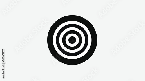 Target icon or logo isolated sign symbol vector illustration