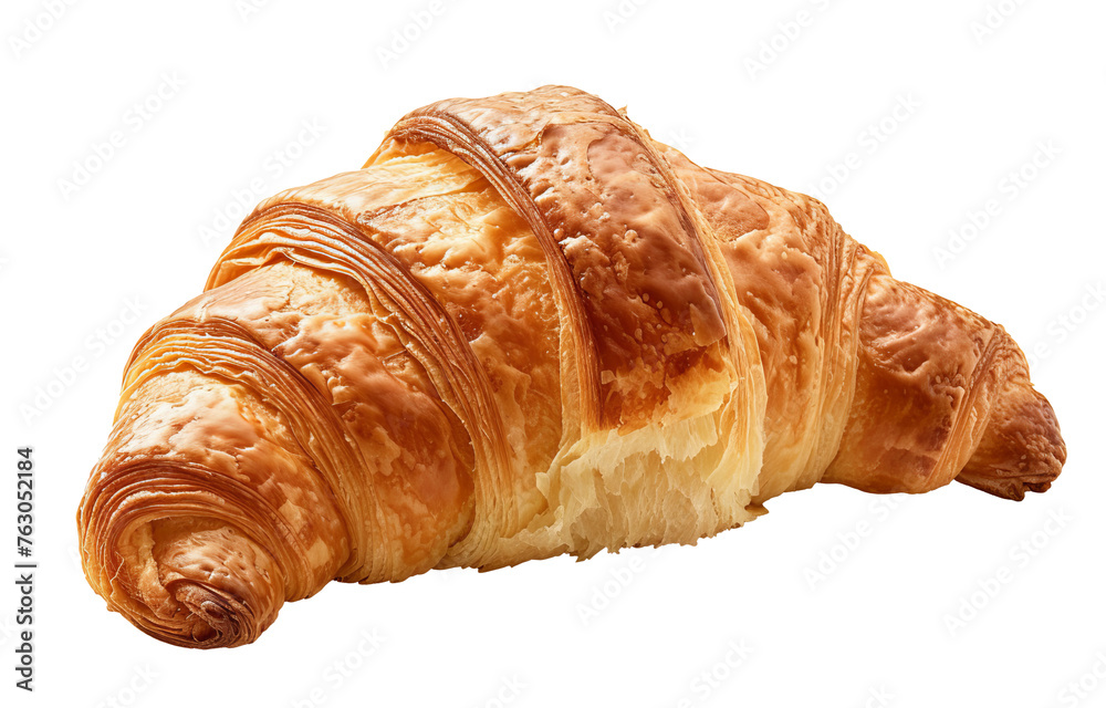 croissant isolated on transparent background With clipping path. cut out. 3d render croissant isolated on transparent background With clipping path. cut out. 3d render