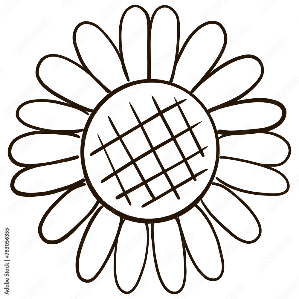 Nature's Grasp: Hand Holding Earth, Floral Vector Illustration
