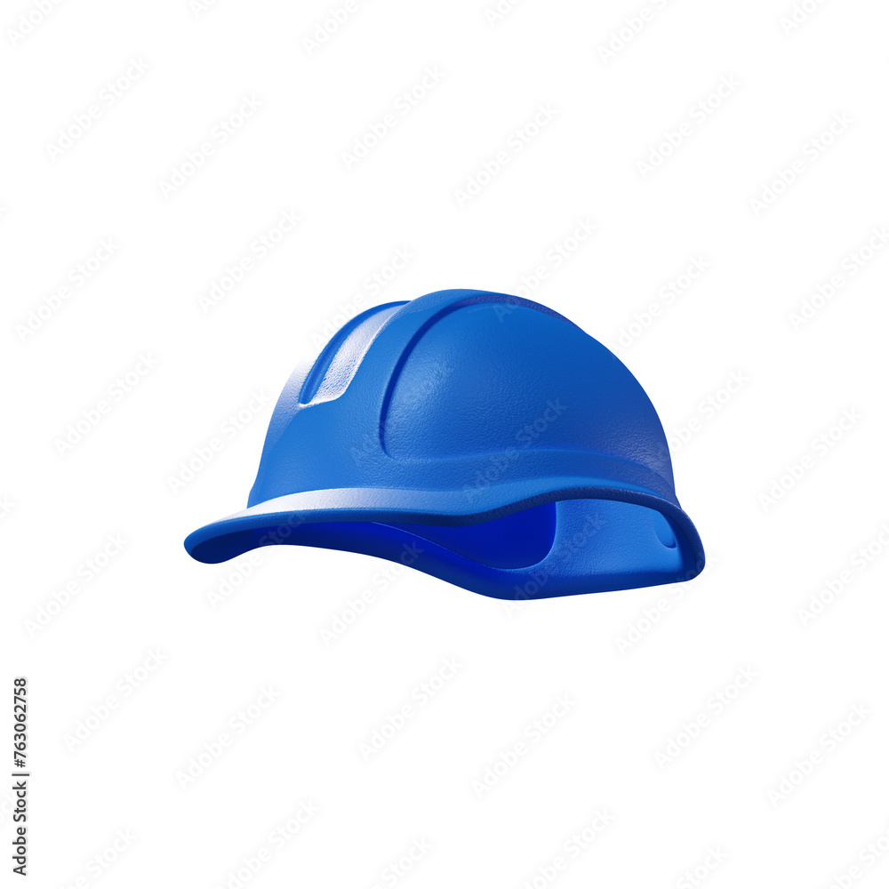 Contruction Hat on White Background and Isolated
