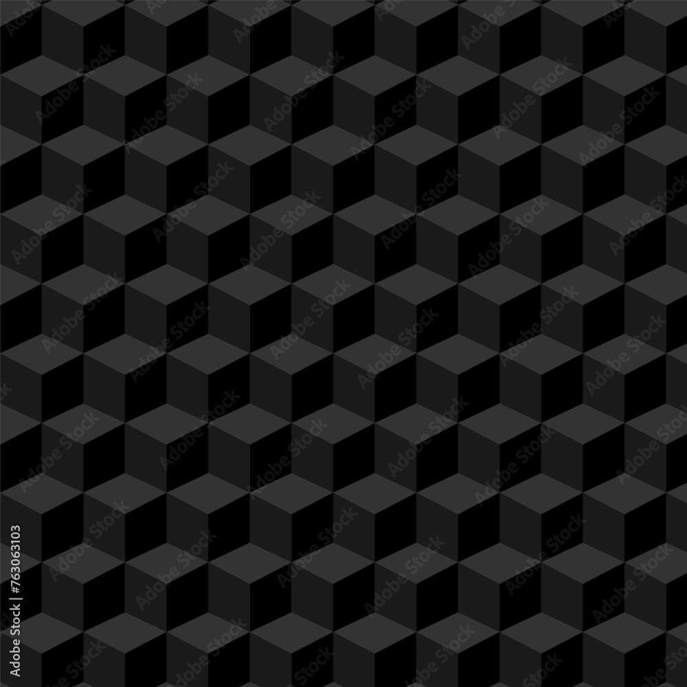 Abstract cube pattern background illustration Abstract cube pattern background illustration