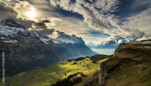 panorama of the mountains © Danial