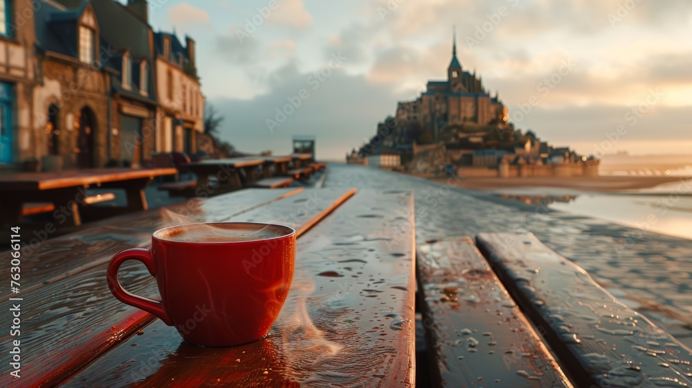 Mont Saint Michel, ancient French architecture Welcoming the first ...