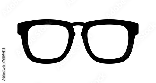 a silhouette of sunglasses