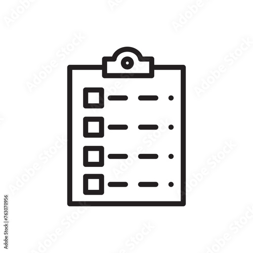 bullet edit list line icon