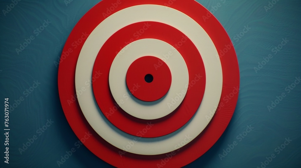 Classic Bullseye Target, Great for Concepts of Goals and Objectives Classic Bullseye Target, Great for Concepts of Goals and Objectives