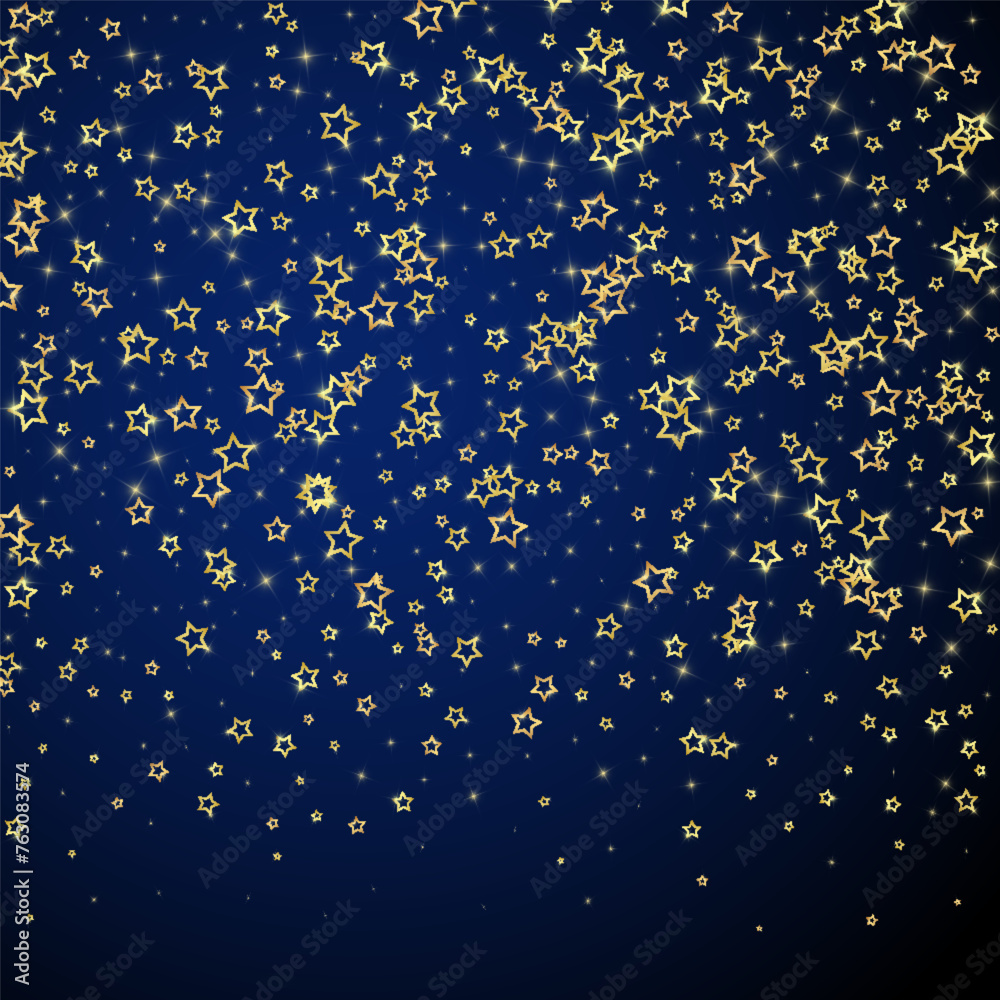 Starry night fairy tale background. Starry night fairy tale background.