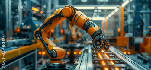 Advanced robotics technology in automated manufacturing