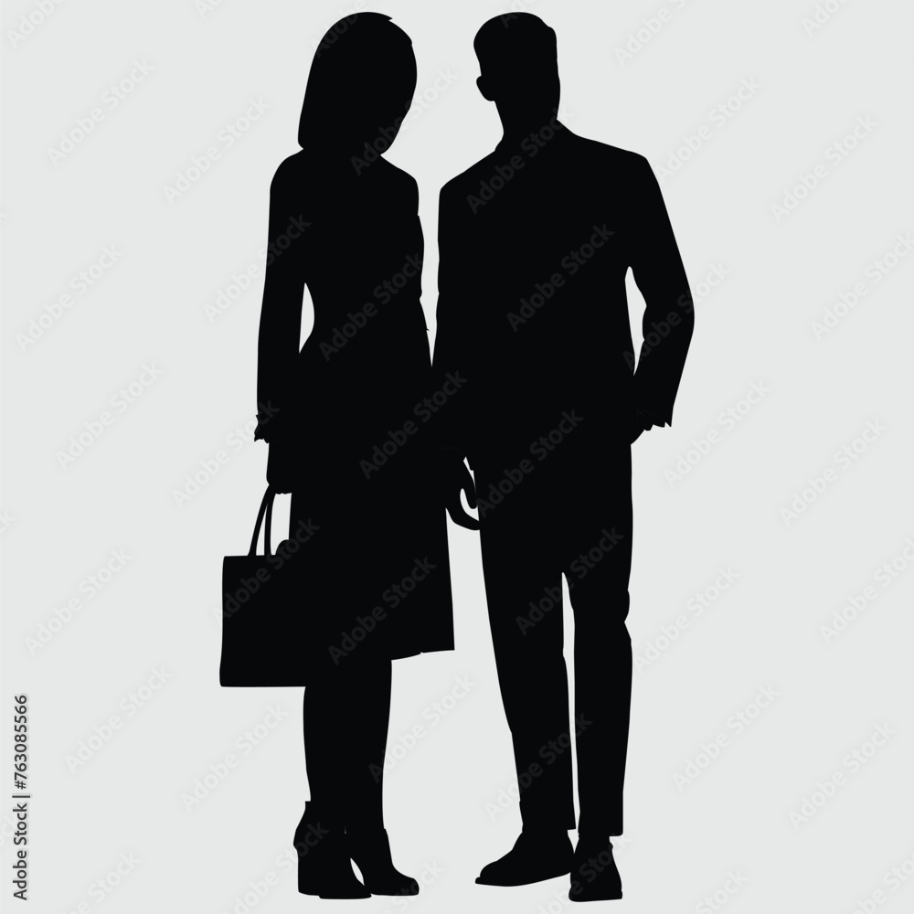 silhouettes of woman, couple, vector, illustration, silhouettes of woman, couple, vector, illustration,