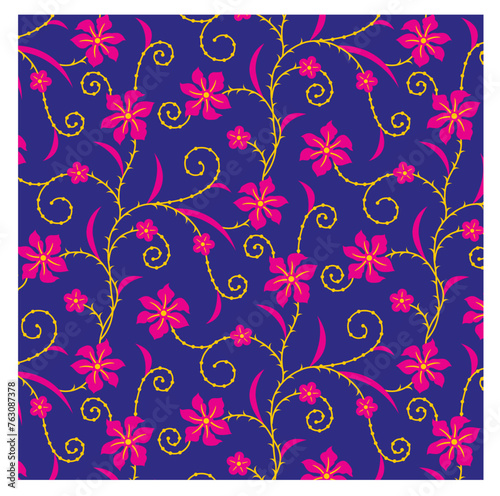 Floral seamless pattern