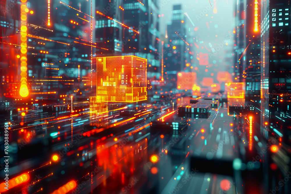 cyber security futuristic, dynamic data stream digital binary big data, and blockchain transactions cyber security futuristic, dynamic data stream digital binary big data, and blockchain transactions
