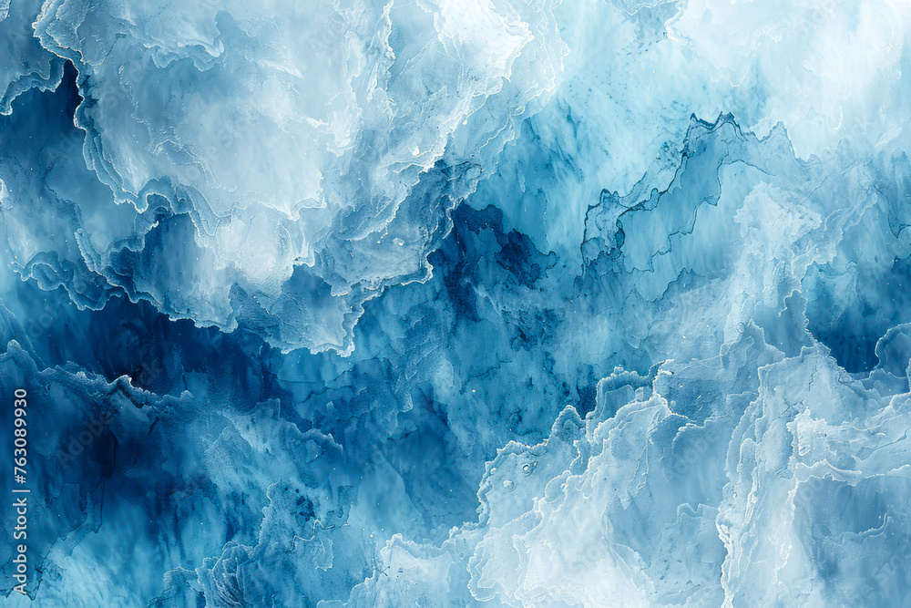 Blue Watercolor Abstract Background with Light Stained Glass Effect for Digital Art and Paper Designs Blue Watercolor Abstract Background with Light Stained Glass Effect for Digital Art and Paper Designs