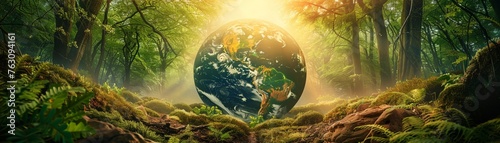 Global greening initiatives earth revival photo
