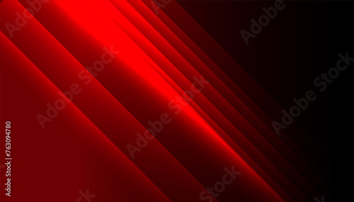 Fototapeta Naklejka Na Ścianę i Meble -  abstract and shiny red lines wallpaper design