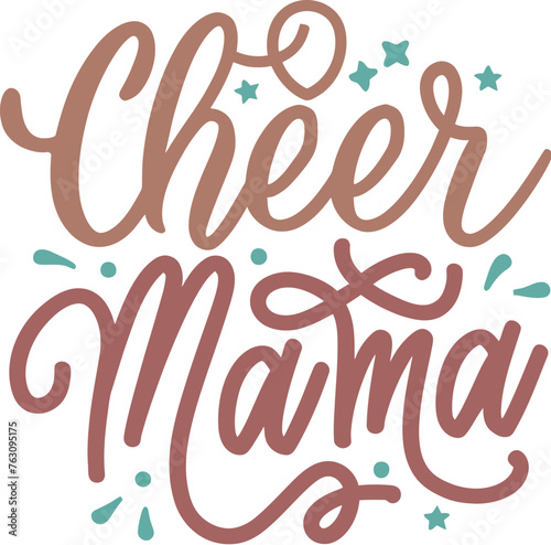 Mother's day typography t-shirt design vector template