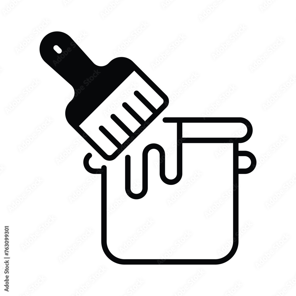 Paint Bucket icon editable stock vector illustration Paint Bucket icon editable stock vector illustration