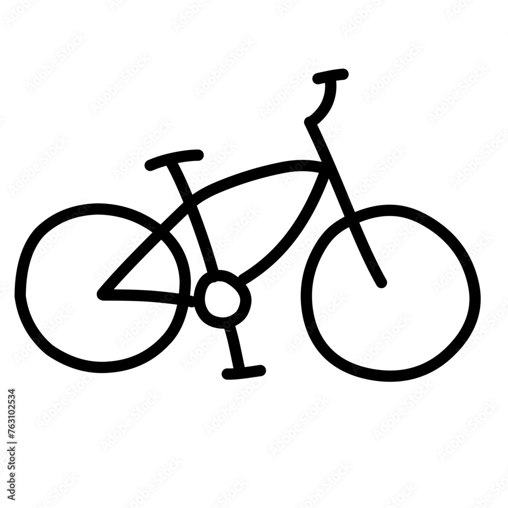 bicycle simple line icon bicycle simple line icon