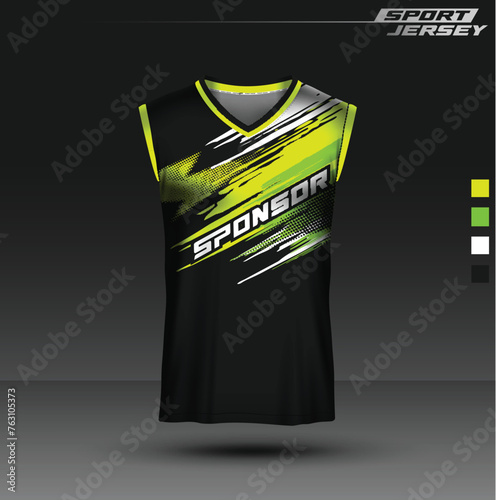 Jersey Esport and sport, editable, full color