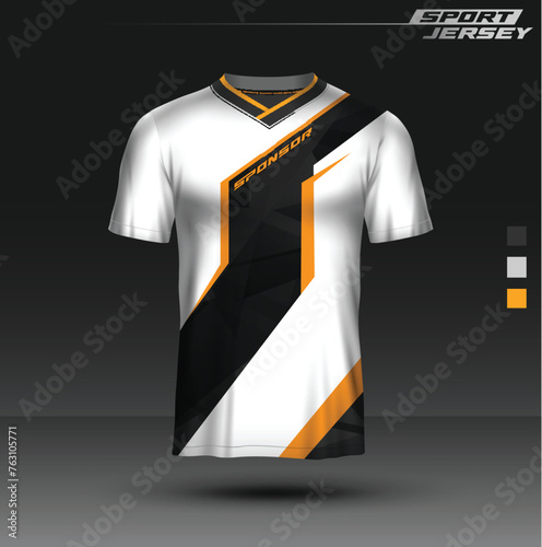 Jersey Esport and sport, editable, full color