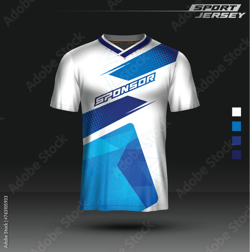 Jersey Esport and sport, editable, full color